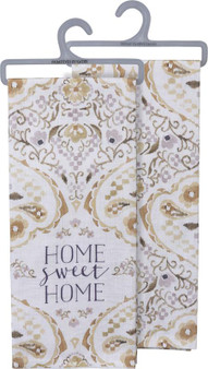 101735 Dish Towel - Sweet Home - Set Of 3 (Pack Of 2)