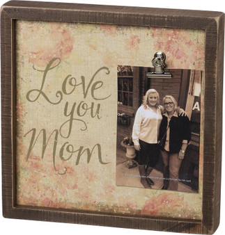 101115 Inset Box Frame - Love You Mom - Set Of 2