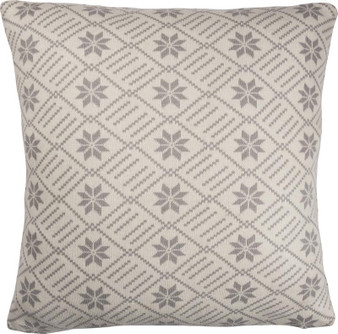100263 Pillow - Snowflake (Pack Of 2)