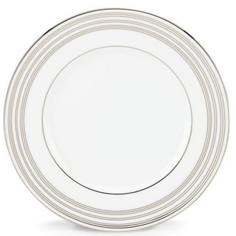 S White Federal Platinum New Accent 9" Plate - (855295)