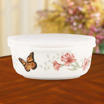 Butterfly Meadow Serve And Store With Lid (824646)