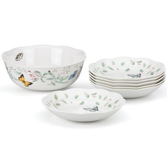 Butterfly Meadow 7-Piece Salad Set (6437719)