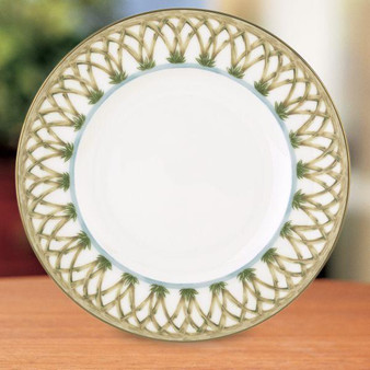 British Colonial Bamboo Accent Plate (6226625)