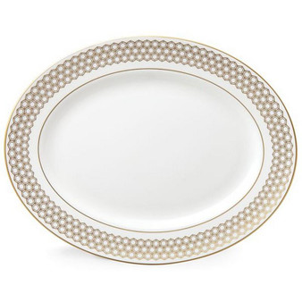 Prismatic Gold 13" Oval Platter (859077)