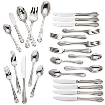 Gorham Melon Bud Frosted 45 Piece Flatware Set (846854)