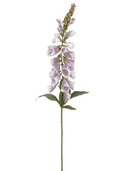 Foxglove Artificial Flower In Lavender - 38"