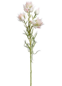 Nigella Artificial Flowers In Cream Pink
