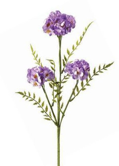 Lavender Faux Phlox Flower Spray (Bundle Of 3)