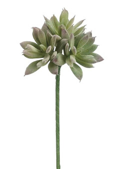 Artificial Succulent Bouquet Pick In Green Gray - 4" Wide (Bundle Of 2)