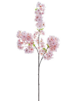 Artificial Cherry Blossom In Pastel Pink - 44"