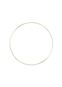 Gold Metal Ring For Floral Hoops - 11" Diameter (Bundle Of 3)