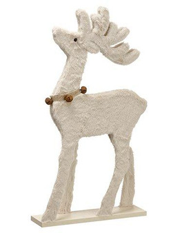 27"H Standing Reindeer Beige 3 Pieces XAK858-BE