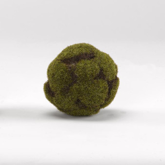 4" Moss Green Crackled Moss Ball (GR1974)