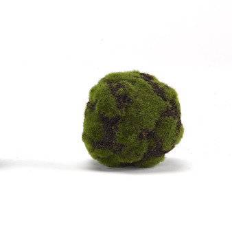 4" Green Crackled Moss Ball (G R1971)