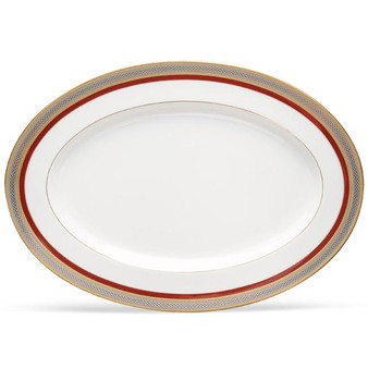 Ruby Coronet 16" Oval Platter (4825-414)