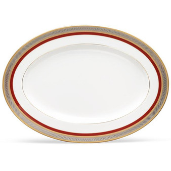 Ruby Coronet 14" Oval Platter (4825-413)