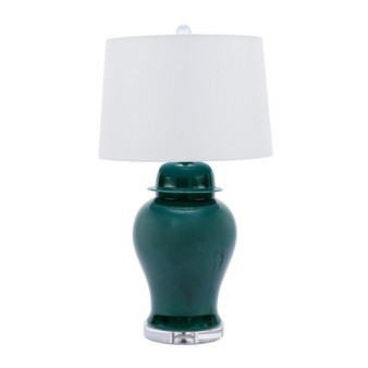 Emerald Green Temple Jar Table Lamp (L1801-EG)