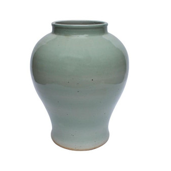 Mint Green Open Mouth Porcelain Jar Large (1475-MG)
