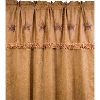 Luxury Star Curtain - Tan (WS2010C)