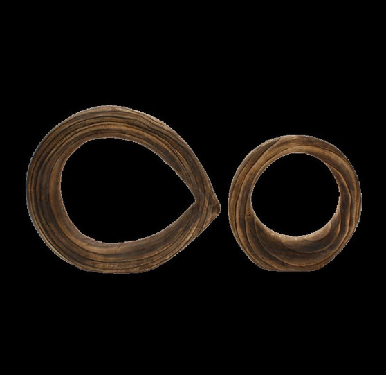 Burned Wood Ring Sculpture (WD962-10R)