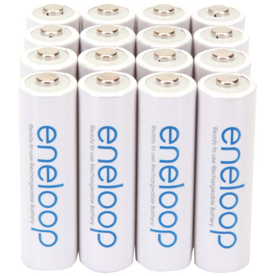 Eneloop(R) Rechargeable Batteries (Aa; 16 Pk) (SPKBK3MCCA16BA)