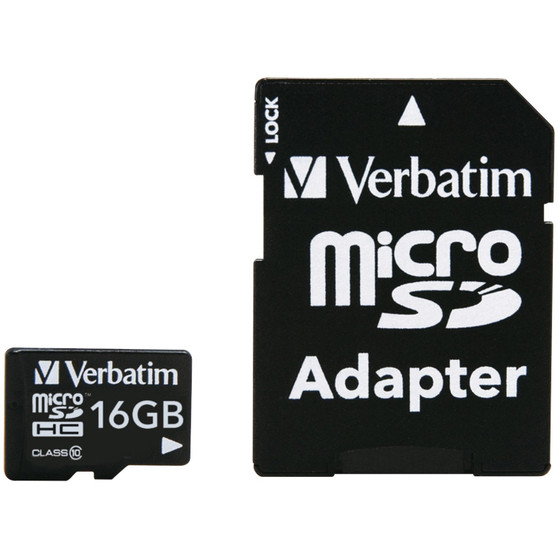 Microsdhc(Tm) Card With Adapter (16Gb; Class 10) (VTM44082)