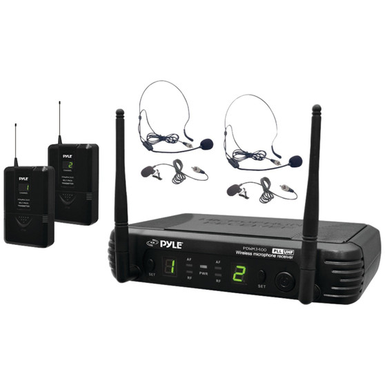 Premier Series Professional Uhf Wireless Microphone System (PYLPDWM3400)