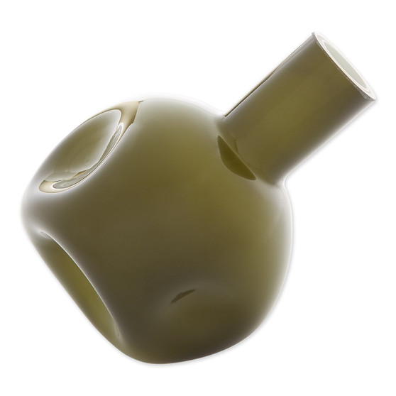Abstract Glass Vase - Hunter Green (10019128)