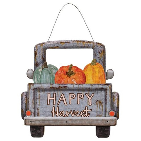 *Happy Harvest Vintage Truck Hanger G90932 By CWI Gifts