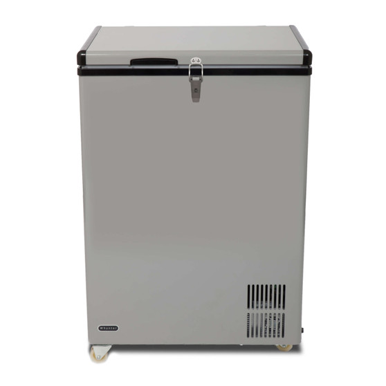 FM-951GW 95 Quart Portable Wheeled Freezer With Door Alert And 12V Option