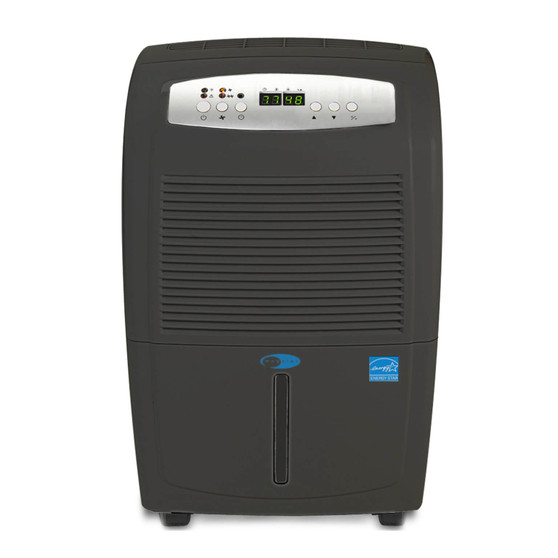 RPD-561EGP Energy Star 50 Pint High Capacity Up To 4000 Sq Ft Portable Dehumidifier With Pump - Gray
