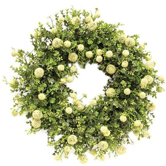 CWI Garden Bliss Wreath Cream "FFG10001"