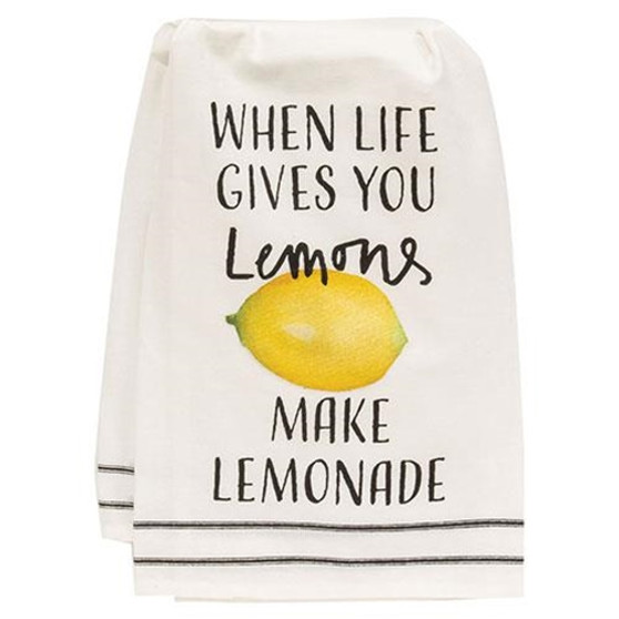 CWI When Life Gives You Lemons Make Lemonade Dish Towel "G54055"
