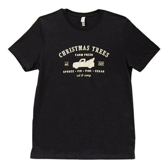 CWI Christmas Trees T-Shirt Small "GL80S"