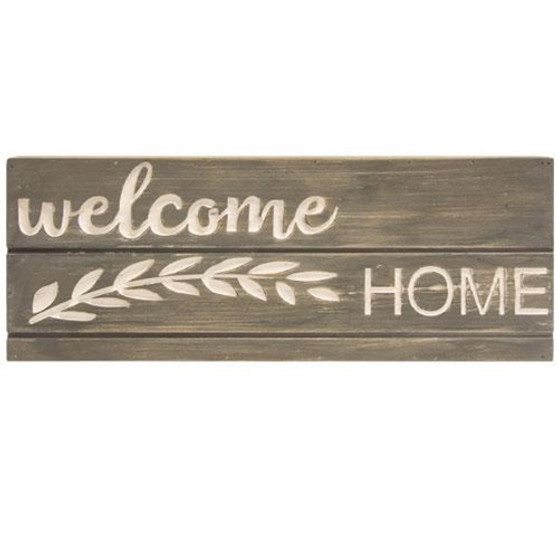 Welcome Home Engraved Pallet Look Sign G70083