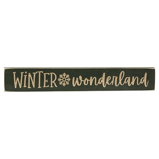 Winter Wonderland Engraved Sign 24" G9612