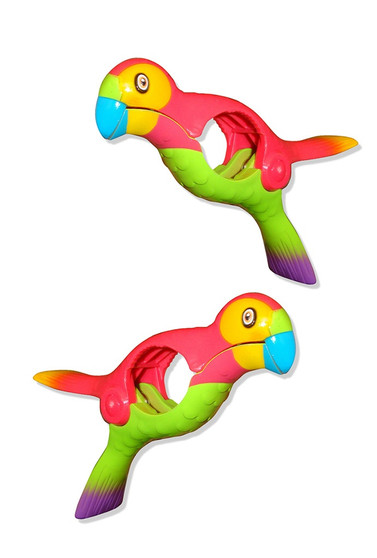 Boca Clip Parrot - Set Of 2 BCP04