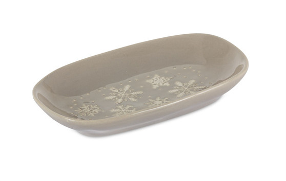 Trinket Dish 6"L X 3.5"W (Set Of 6) Stoneware 80222DS