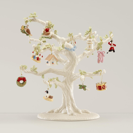 Twelve Days Chrstms 12-Piece Ornament & Tree Set (884225)