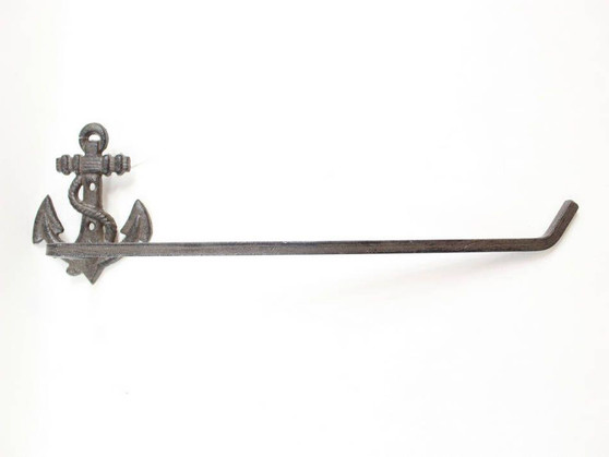 Cast Iron Anchor Wall Mounted Paper Towel Holder 17" K-9210-P-Cast-Iron