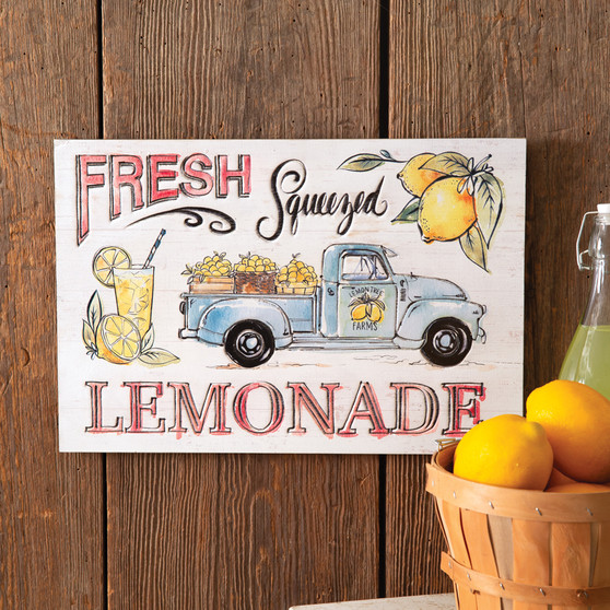 Fresh Squeezed Lemonade Wall Sign 440208