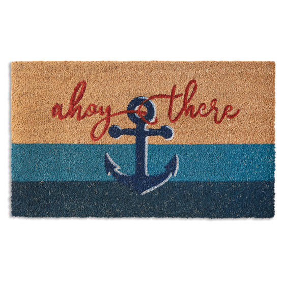 Ahoy There Nautical Doormat 510468