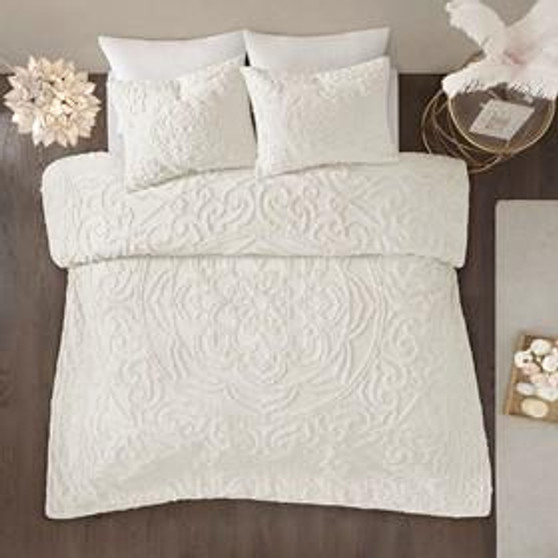 100% Cotton Cotton Chenille Comforter Set - Twin MP10-6839