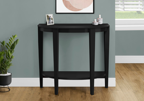 Accent Table - 36"L - Black Hall Console (I 2413)