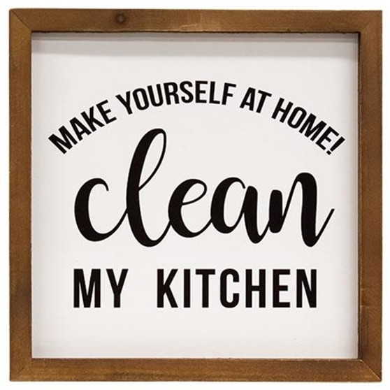 Clean My Kitchen Sign G21NK022
