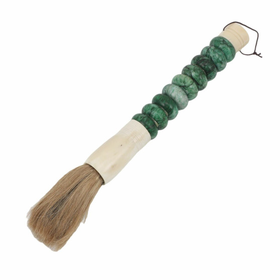 Green Jade Abacus Calligraphy Brush (CB036-G)
