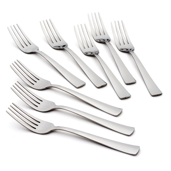 Zinc (Set Of 8) Dinner Forks (12) (H083008C)