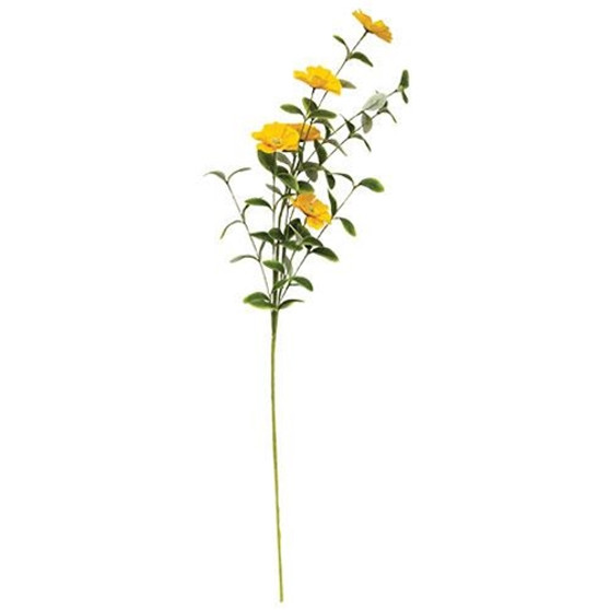 Windflower Spray 34" Yellow FYL1474