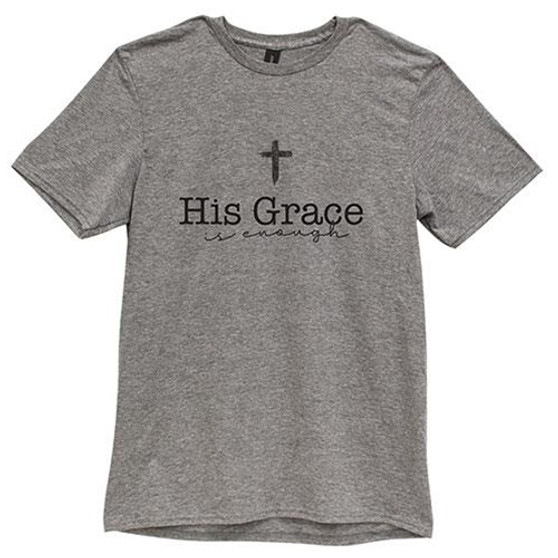 His Grace Is Enough T-Shirt Small GL115S