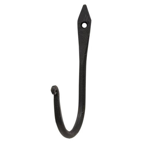 *Large Wrought Iron Spade Hook G91954 By CWI Gifts